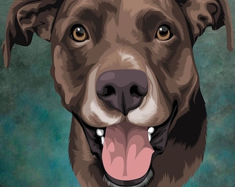 Rompecabezas de retrato de mascota personalizado. Rompecabezas de pintura de mascotas. Puzzle Perro Gato Personalizado 250 500 1000 Piezas. Gran regalo para mamá perro. ENVIOS GRATIS