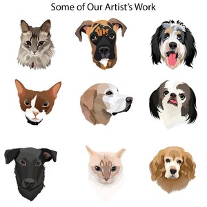 Puzzle de portrait danimal personnalisé. Puzzle de peinture pour animaux de compagnie. Puzzle Chien Chat Personnalisé 250 500 1000 Pièces. Grand cadeau de maman de chien. EXPÉDITIONS GRATUITES image 8