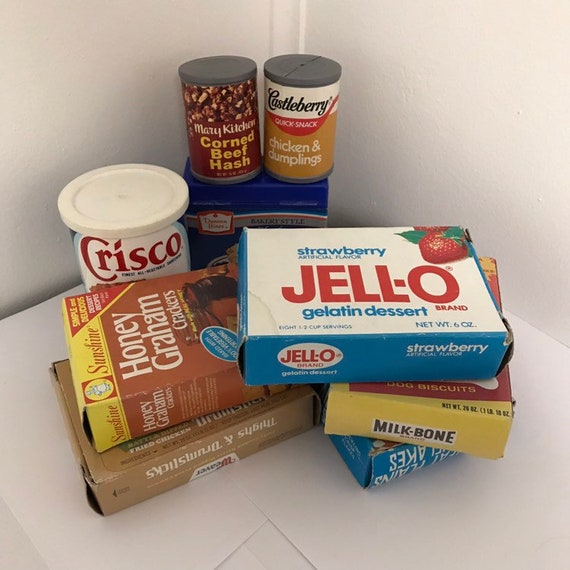 vintage play food