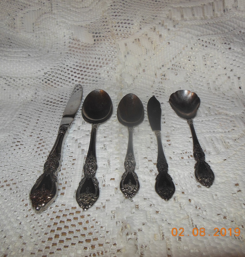 Oneida BANCROFT Stainless Glossy Silverware CHOICE Flatware