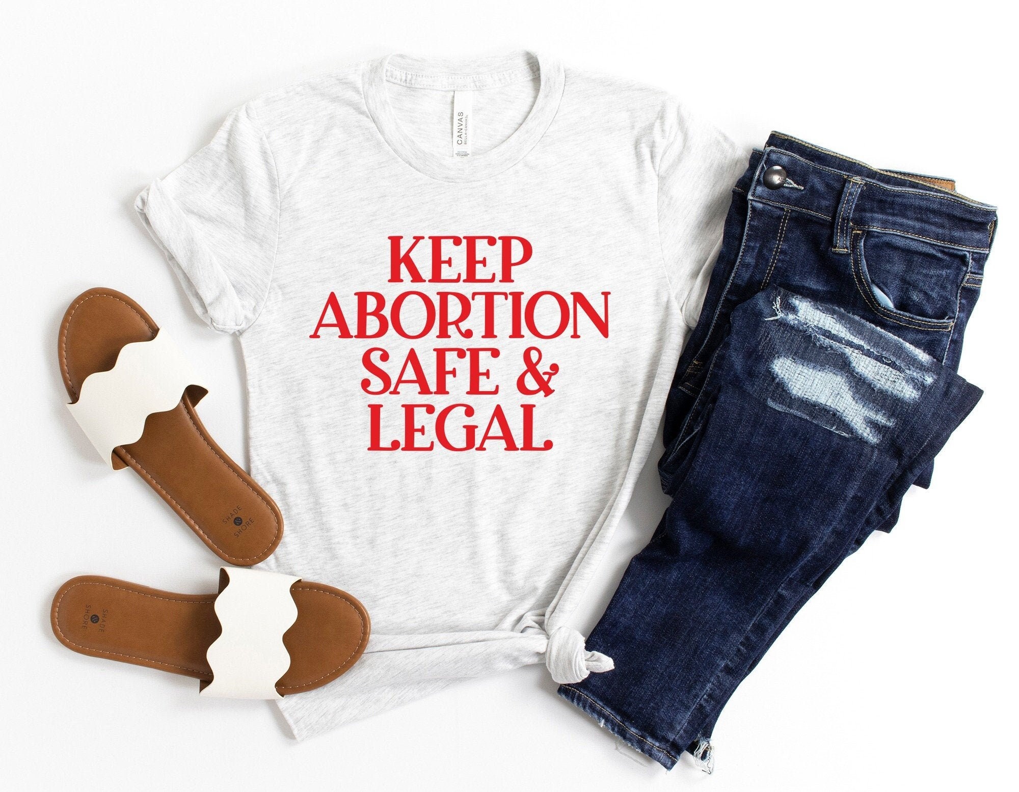 Keep Abortion Safe and Legal TShirt, Pro Choice Shirt, Feminist Shirt…