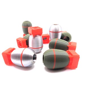 Paracord Bomb Bead – WWII-Style Lanyard Bead for Knife Mods, Zipper Pulls, Keychains