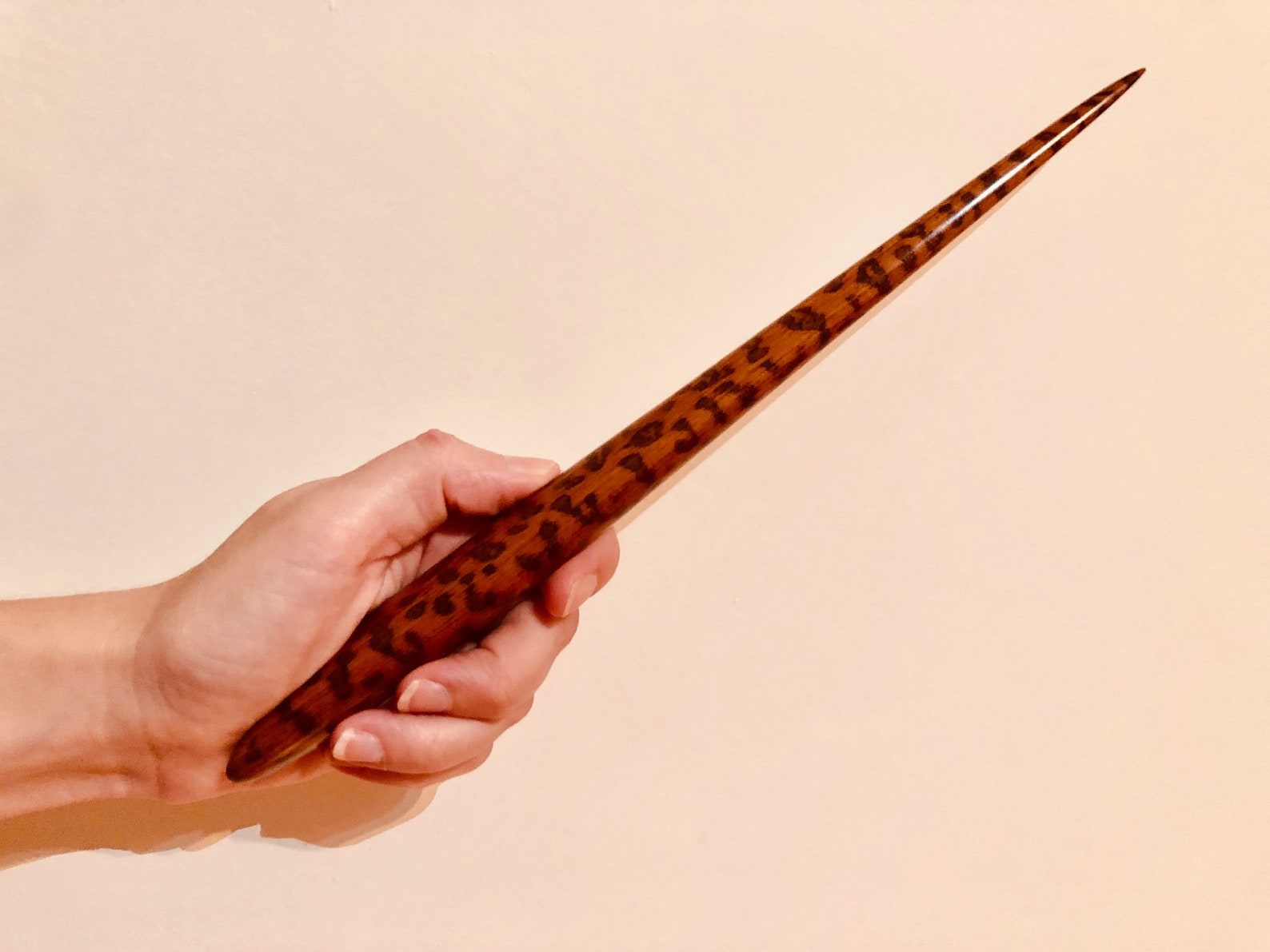 Letterwood Snakewood Wand Etsy