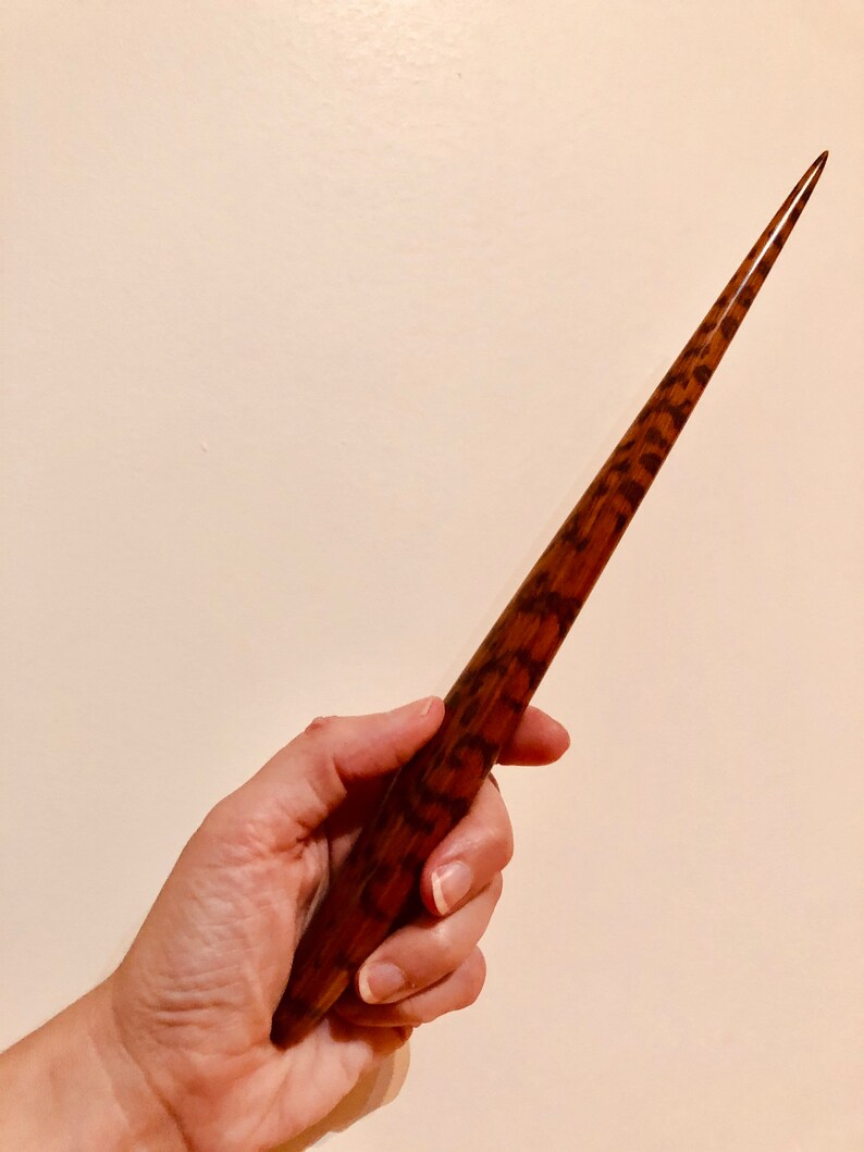 Letterwood Snakewood Wand Etsy