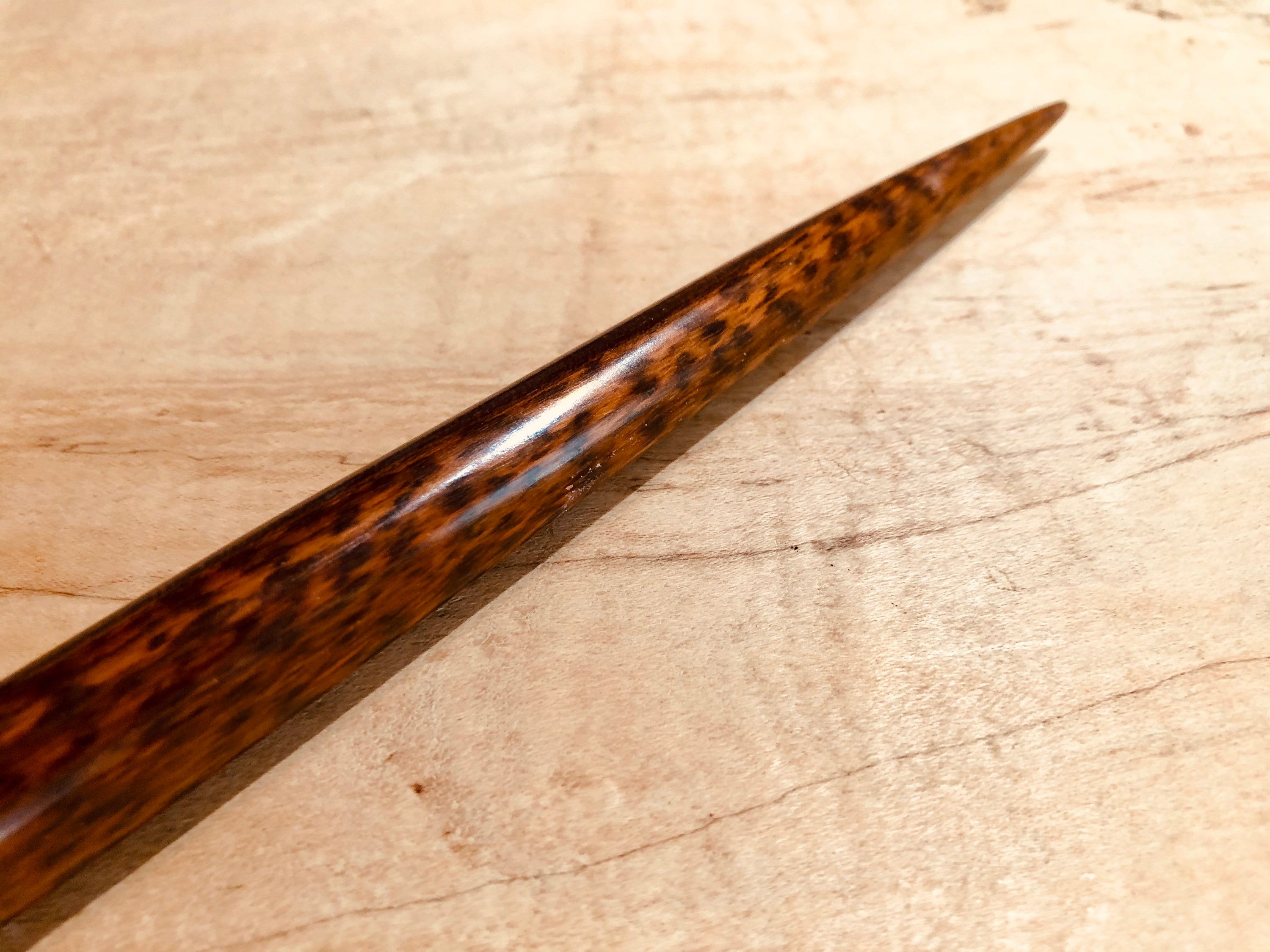 Ssssspectacular Shadowy Snakewood Wand Etsy
