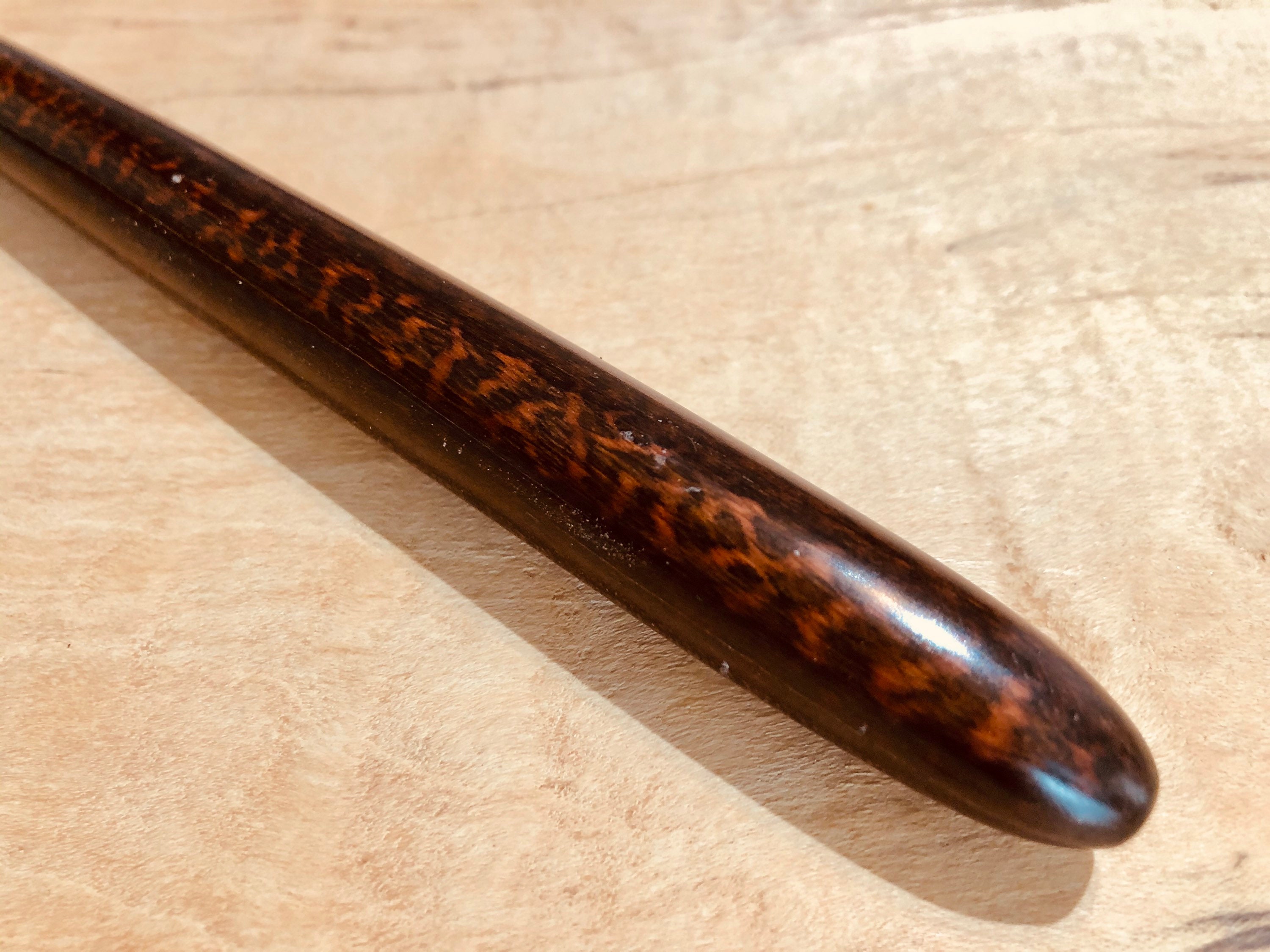 Ssssspectacular Shadowy Snakewood Wand Etsy