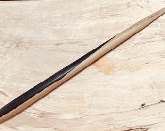 Black and White Ebony Wand - 16”+ Inch bold