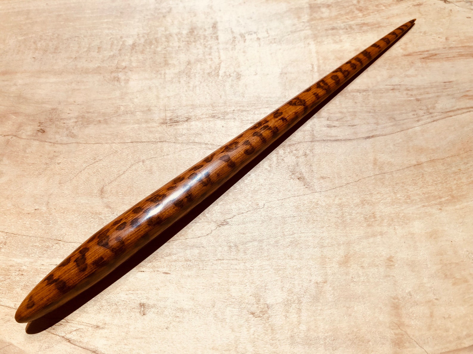 Letterwood Snakewood Wand Etsy