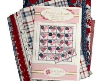 アメリカンハートキルトキット