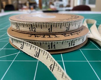 アンティーク定規ツイル 1/2インチ