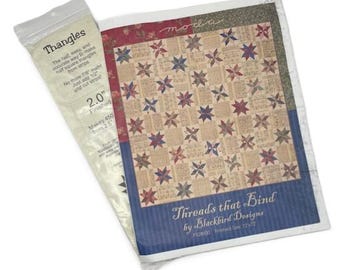 Blackbird Designsの「Threads That Bind」キルトキット 72インチ x 72インチ