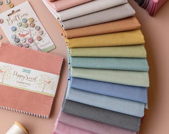 ティルダ ポピーシード ベーシック FQ バンドル 15 個