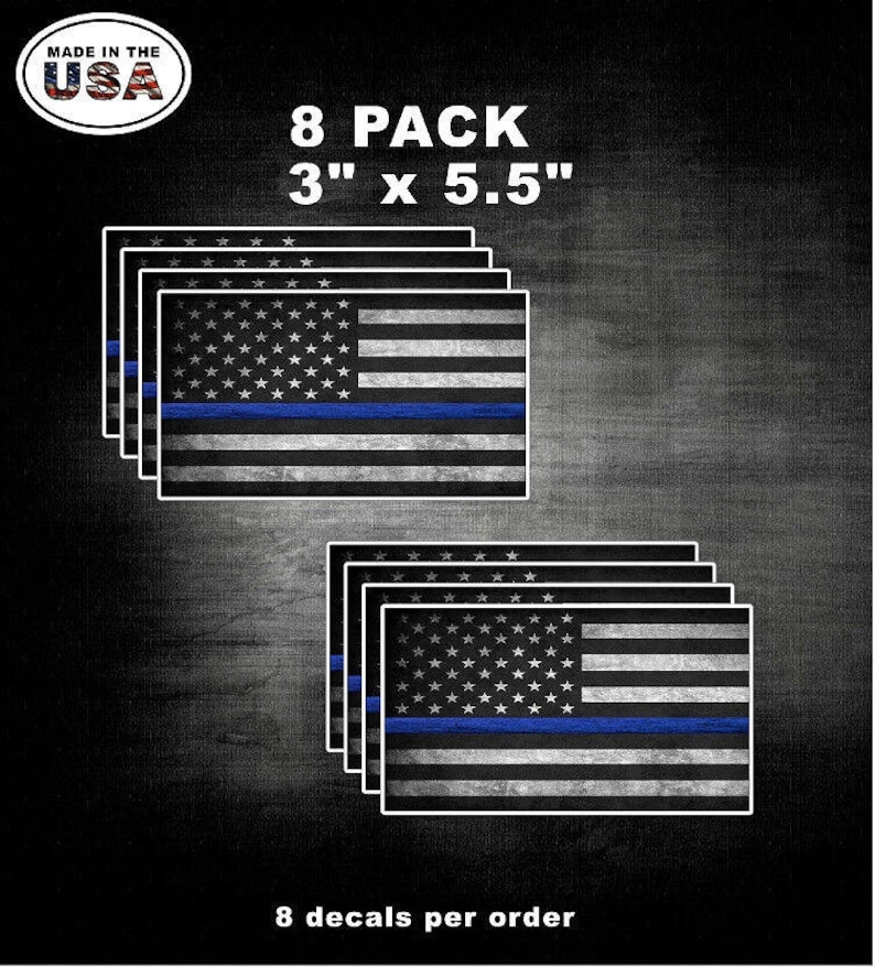 Police Wife Vinyl Decals Stickers 5/" x 5/"