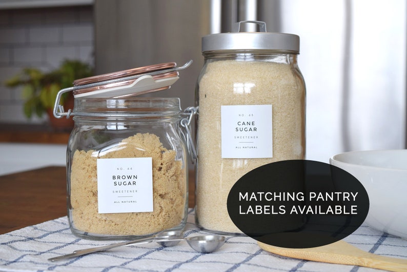 Modern Bath /& Linen Closet Labels \u2022 Customization Available \u2022 Water and Oil Resistant for Durable Home Organization