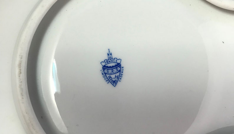 Limoges Cadeaux Vintage Snack Set