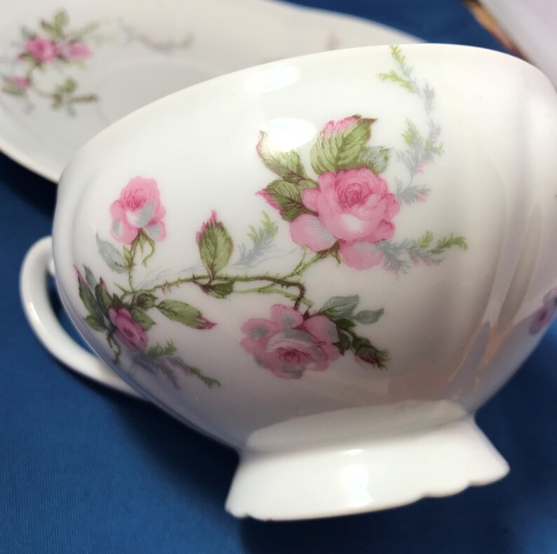 Limoges Cadeaux Vintage Snack Set