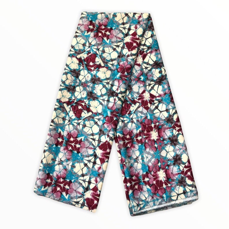 African prints ADIRE ITALIAN SATIN Bundle of 4 pieces 4 Yard each Limited stock Total 16 yards.