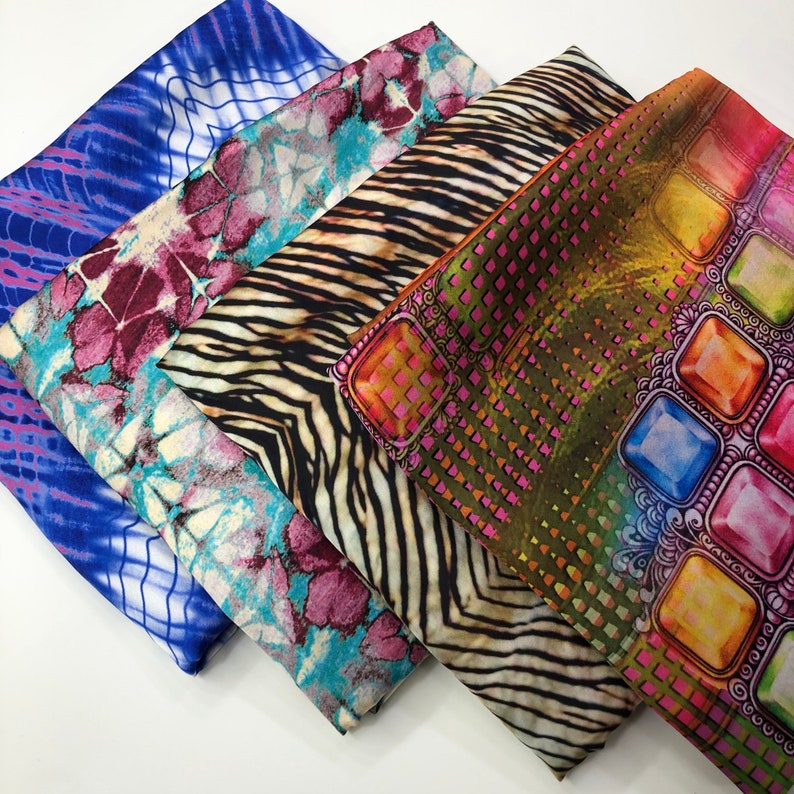 African prints ADIRE ITALIAN SATIN Bundle of 4 pieces 4 Yard each Limited stock Total 16 yards.
