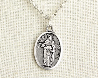 Saint Rose of Lima Medal Patron for the 