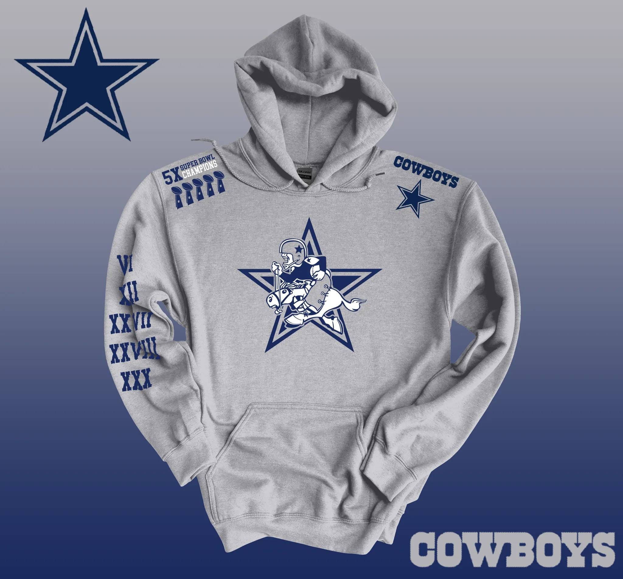 plus size dallas cowboys hoodie