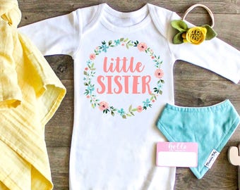 little sister newborn gown