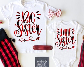 big brother little sister matching christmas outfits