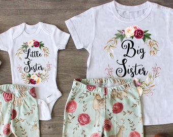 big and little sister outfits