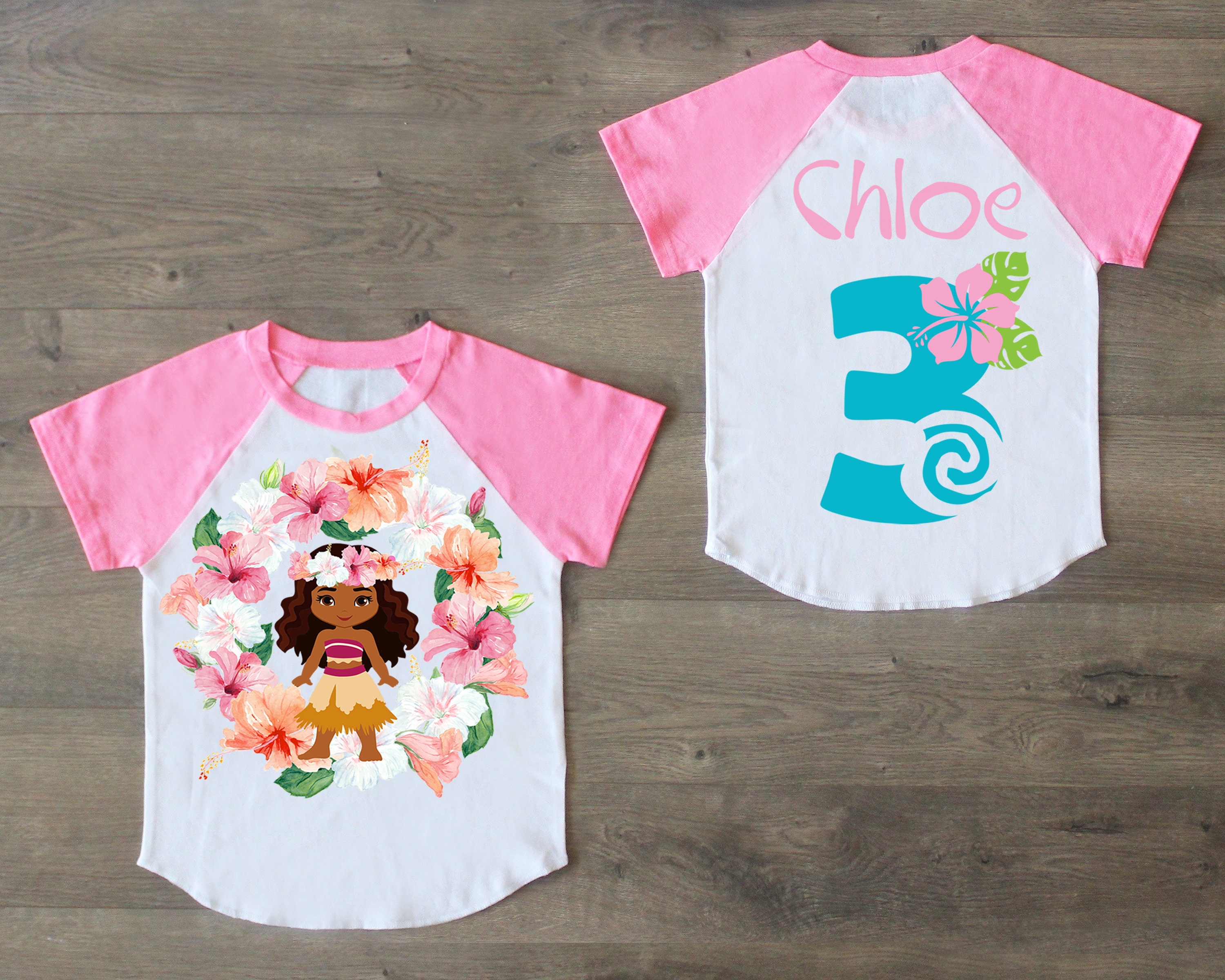 moana 3rd birthday outfit