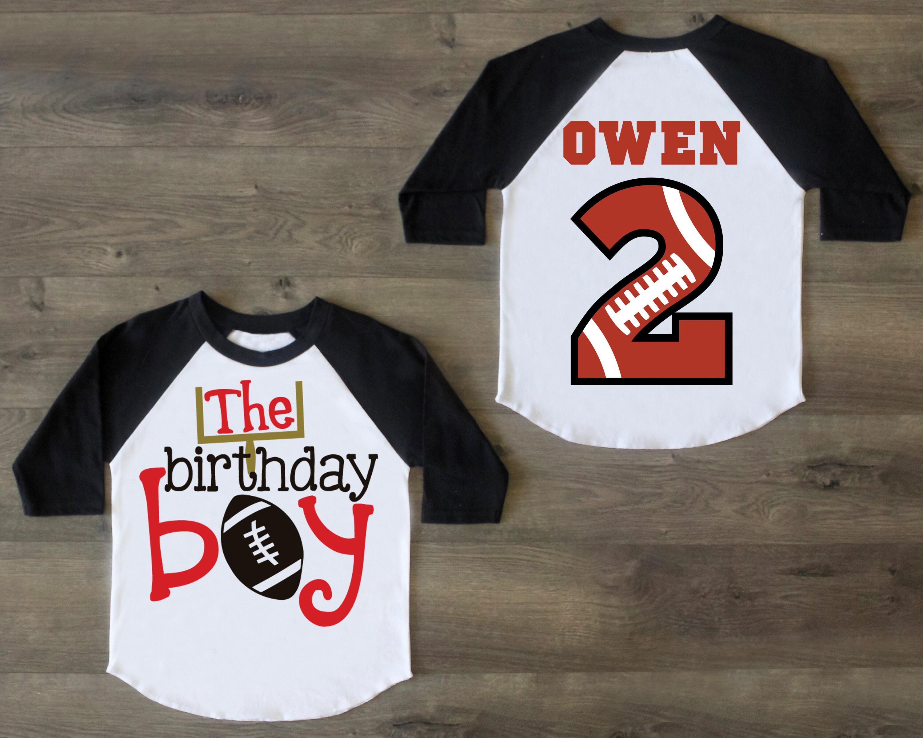 first birthday football outfit