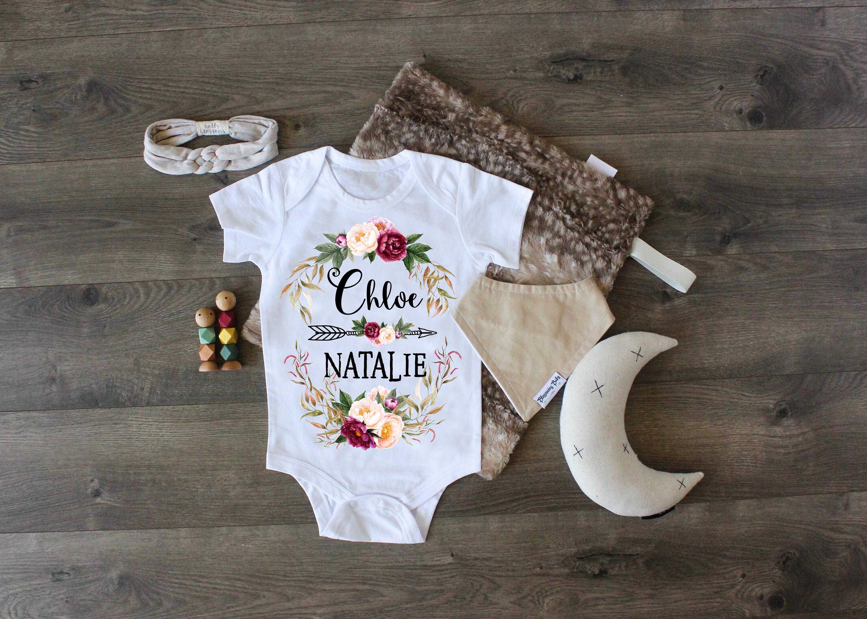 burgundy baby outfit