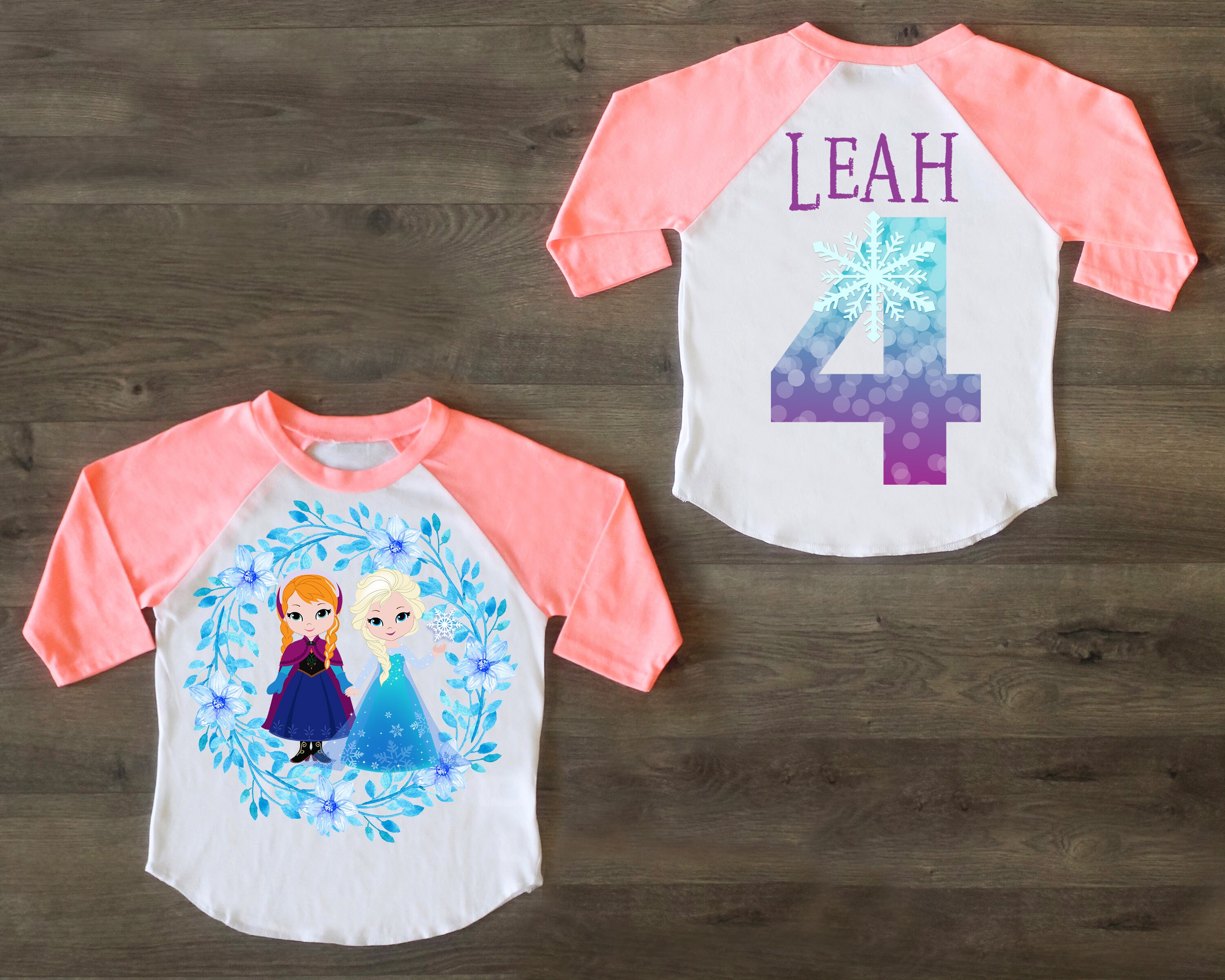 Frozen Birthday Shirt Family / Frozen Birthday Party Girl Shirt. Frozen