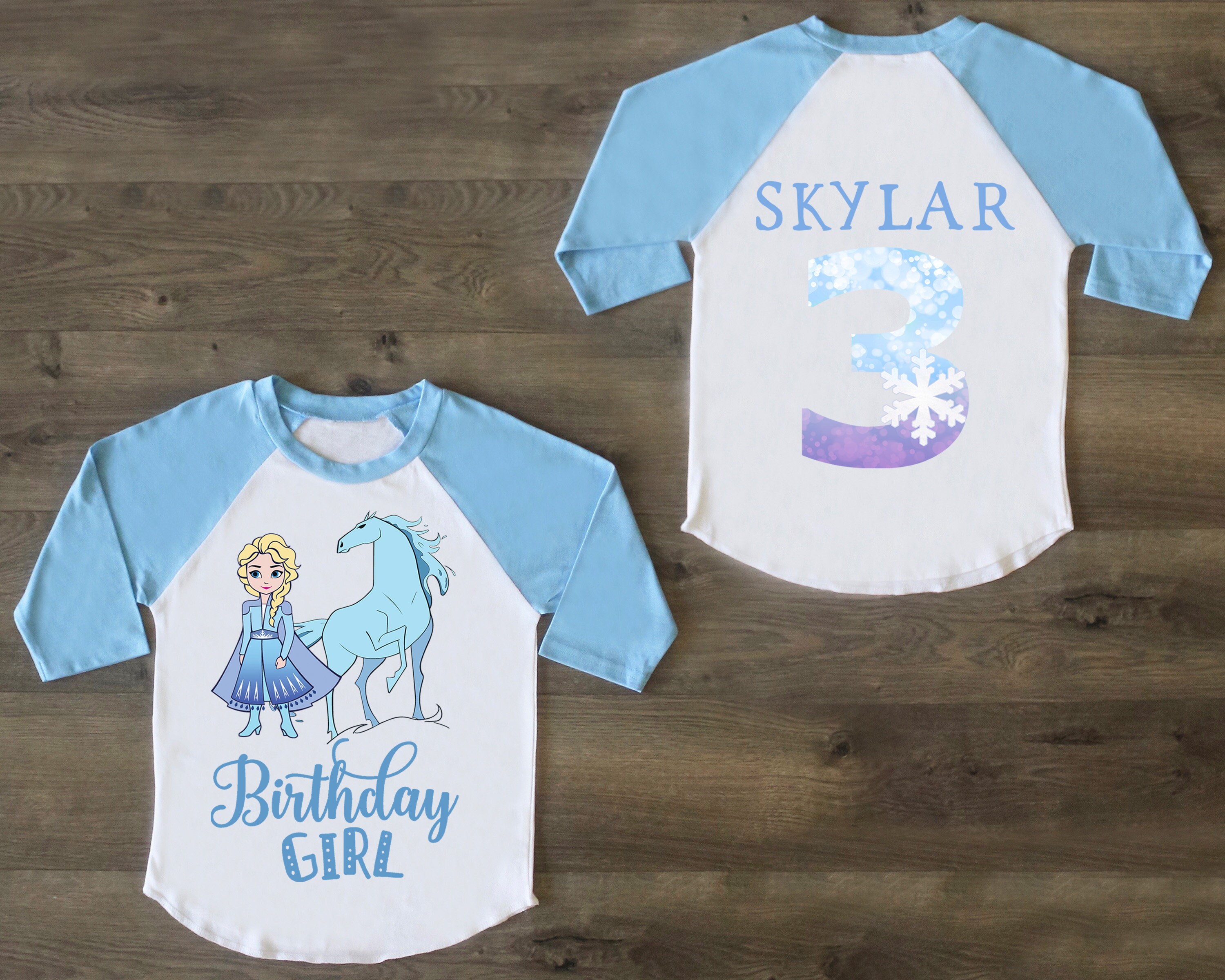 3rd birthday frozen shirt