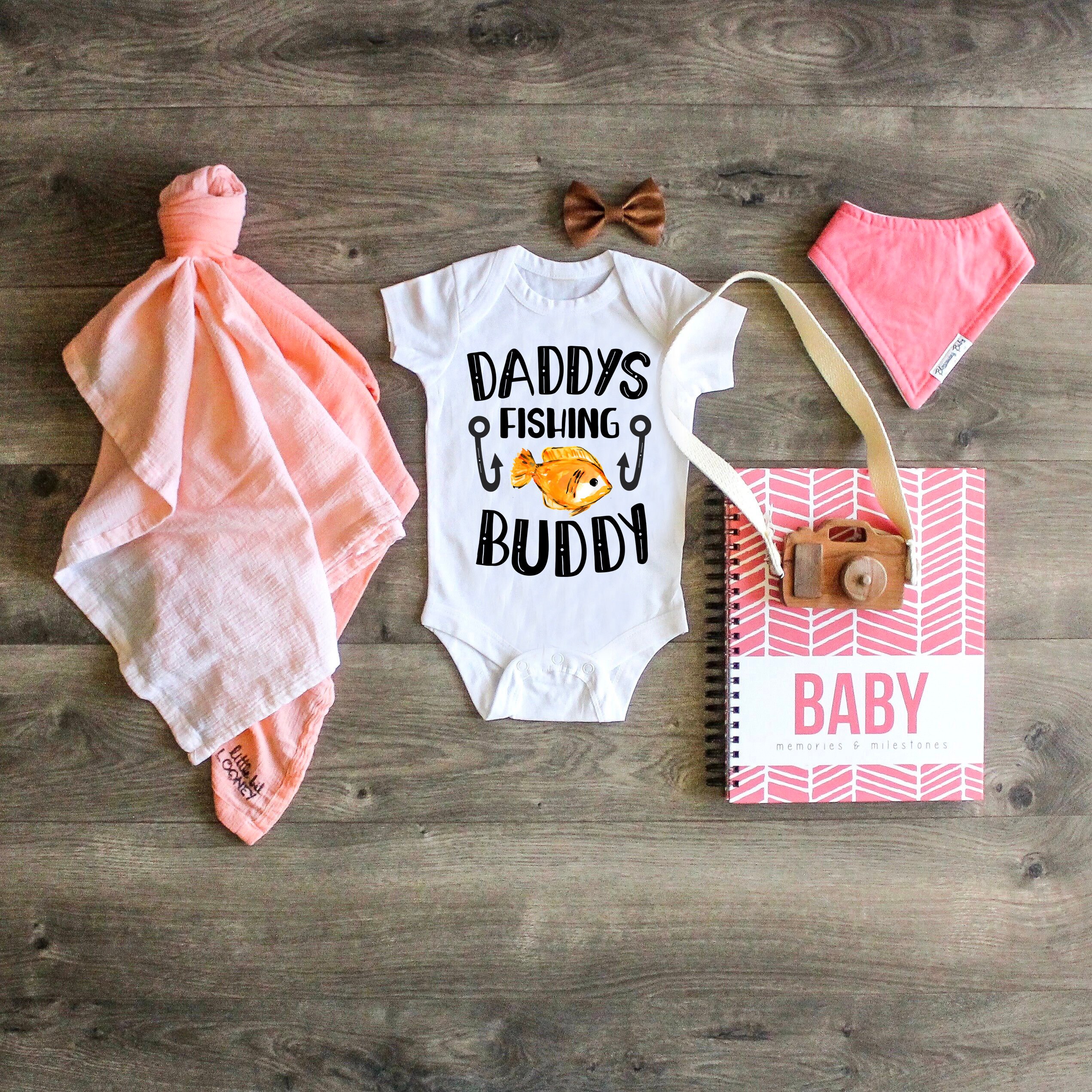 Daddy's fishing buddy onesie®