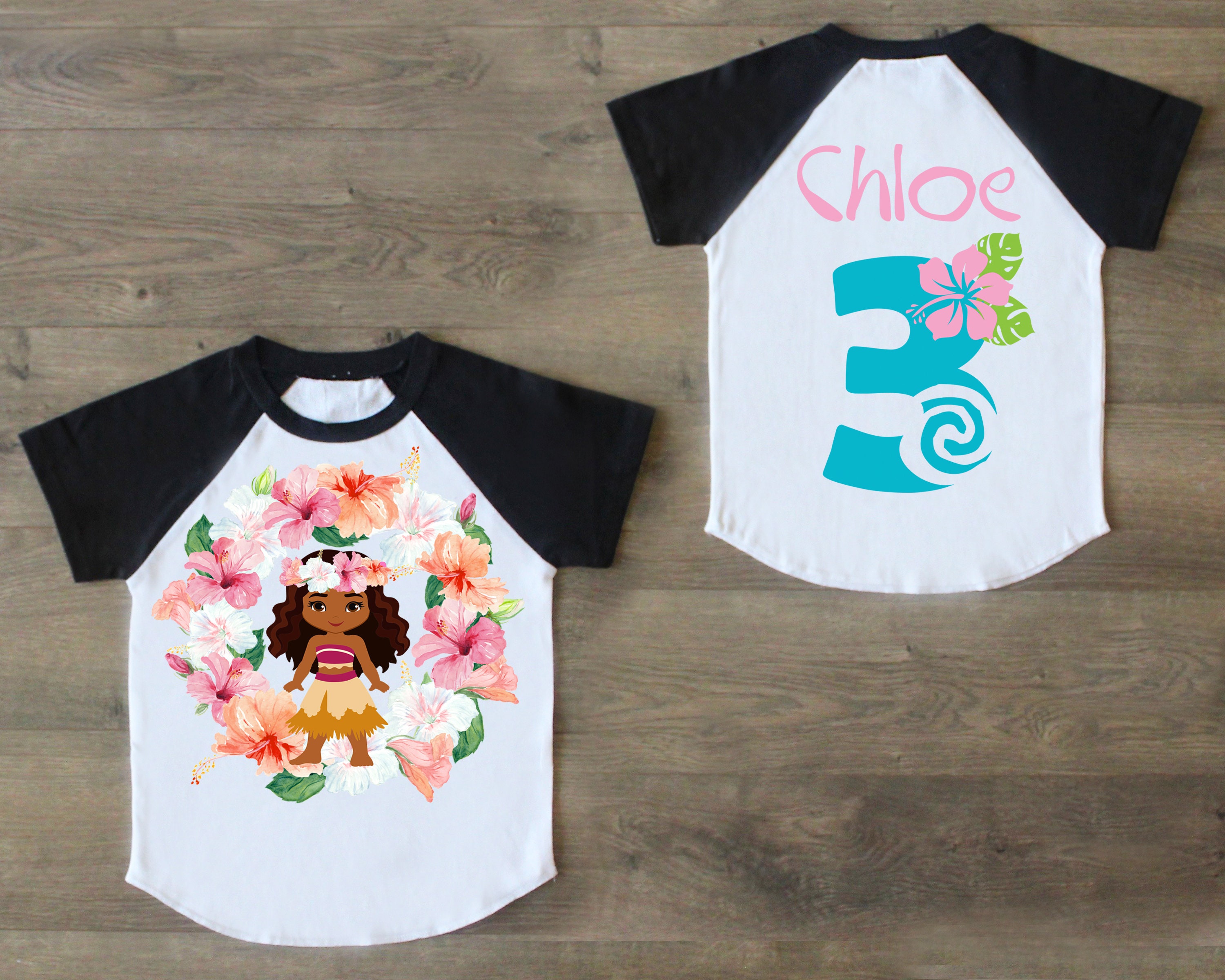 moana 3rd birthday outfit