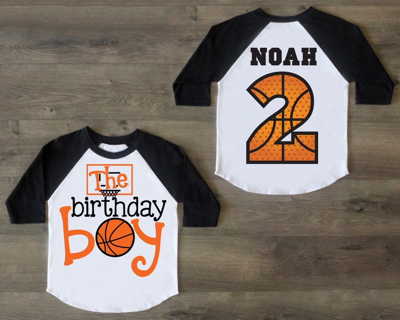 Basketball Family Birthday Outfit Family Shirt Birthday Boy | Etsy