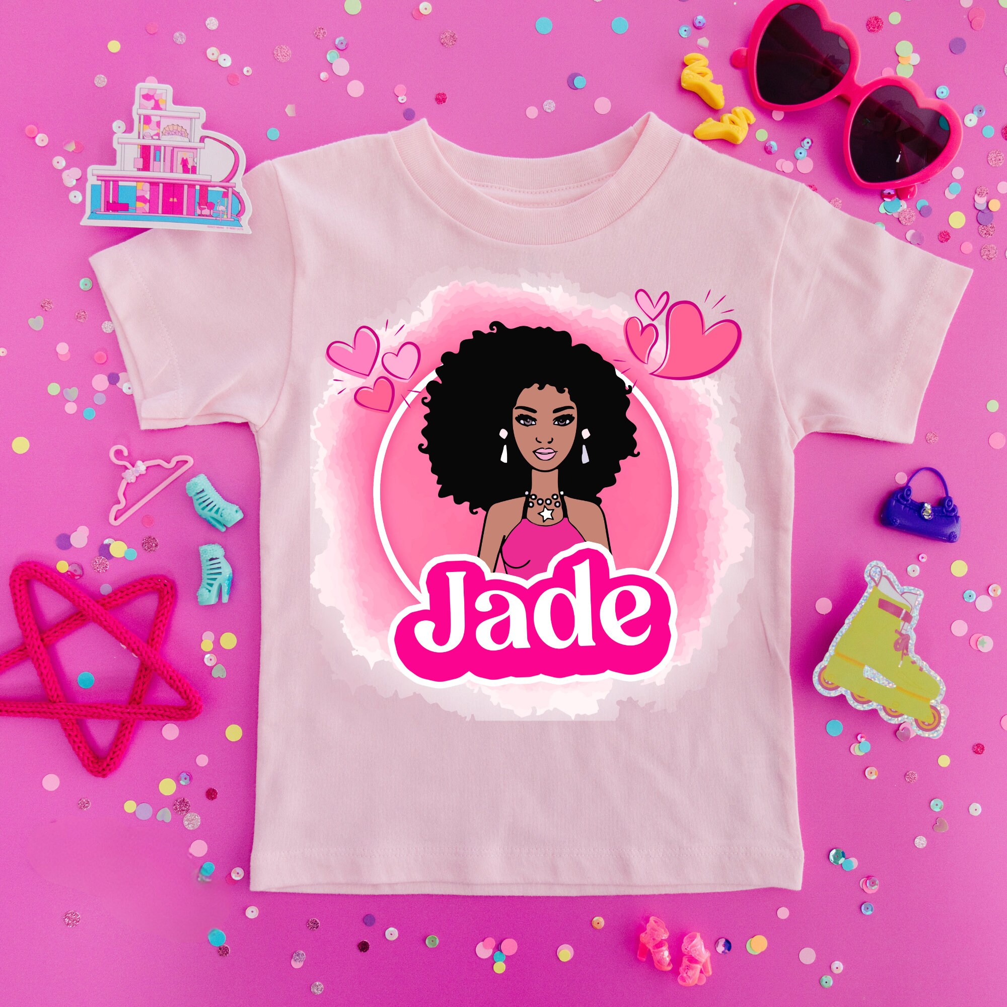 Black Barbie Shirt Etsy Canada