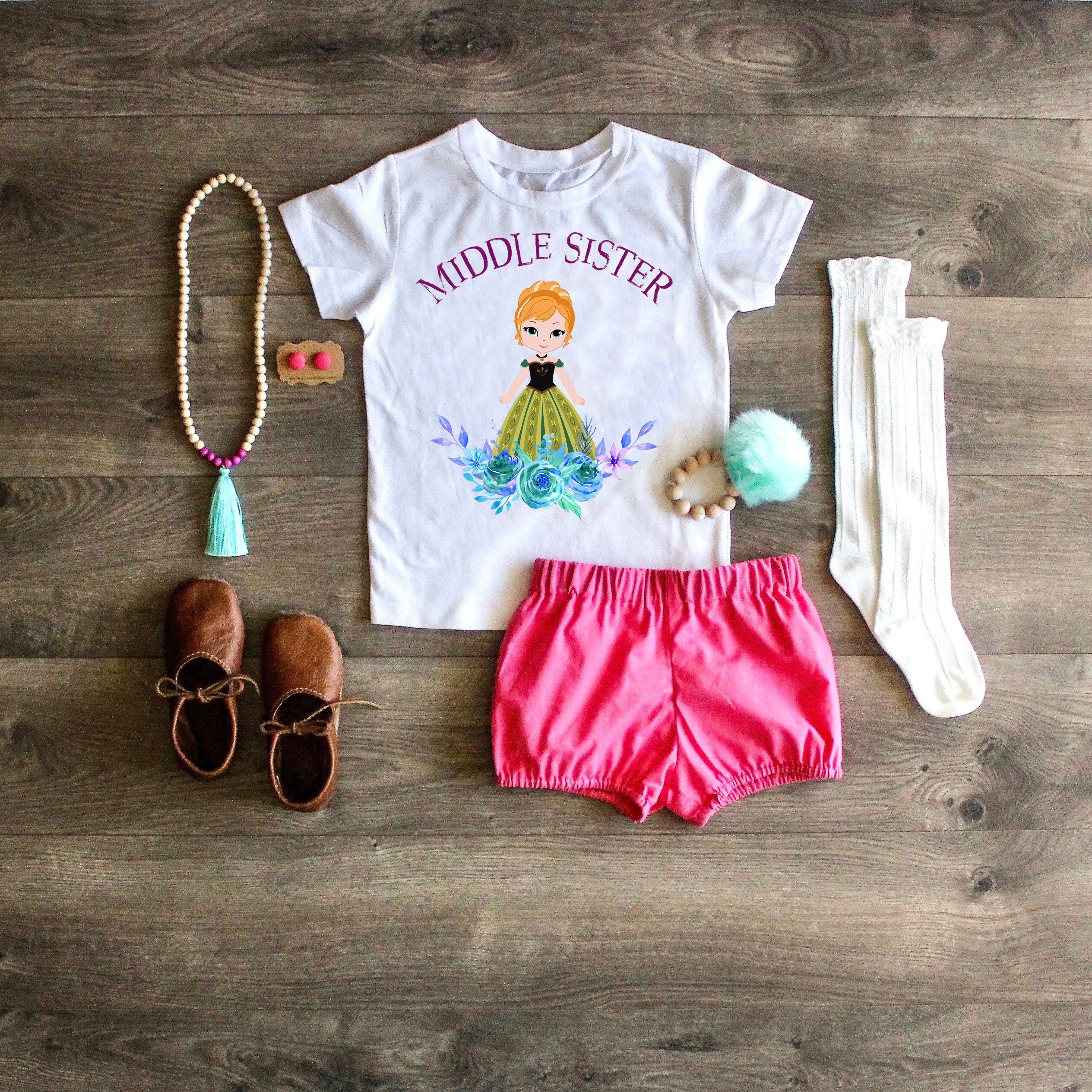 Frozen Big Sister Shirt Princess Elsa 