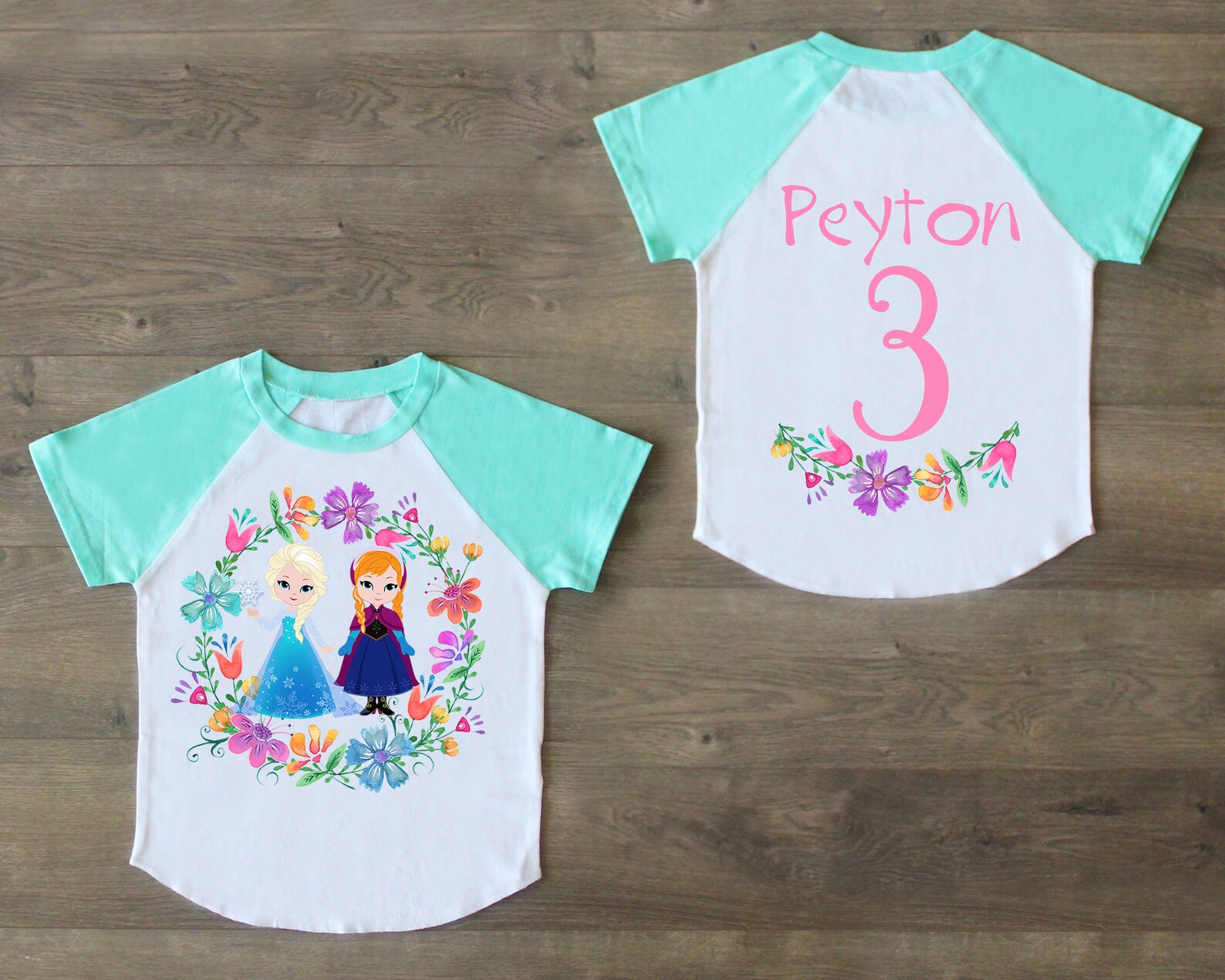3rd birthday frozen shirt