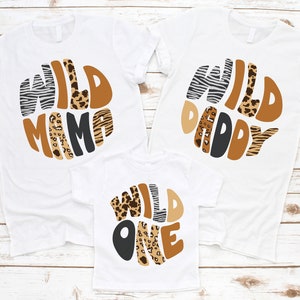 Wild Mama Safari Shirt, Woman Safari Theme T Shirt image 3