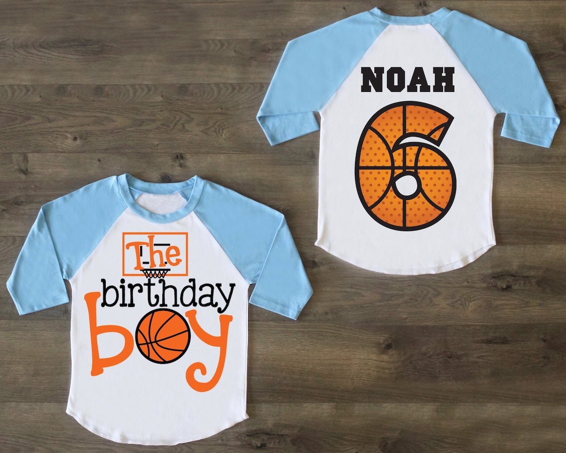 Basketball Family Birthday Outfit Family Shirt Birthday Boy | Etsy