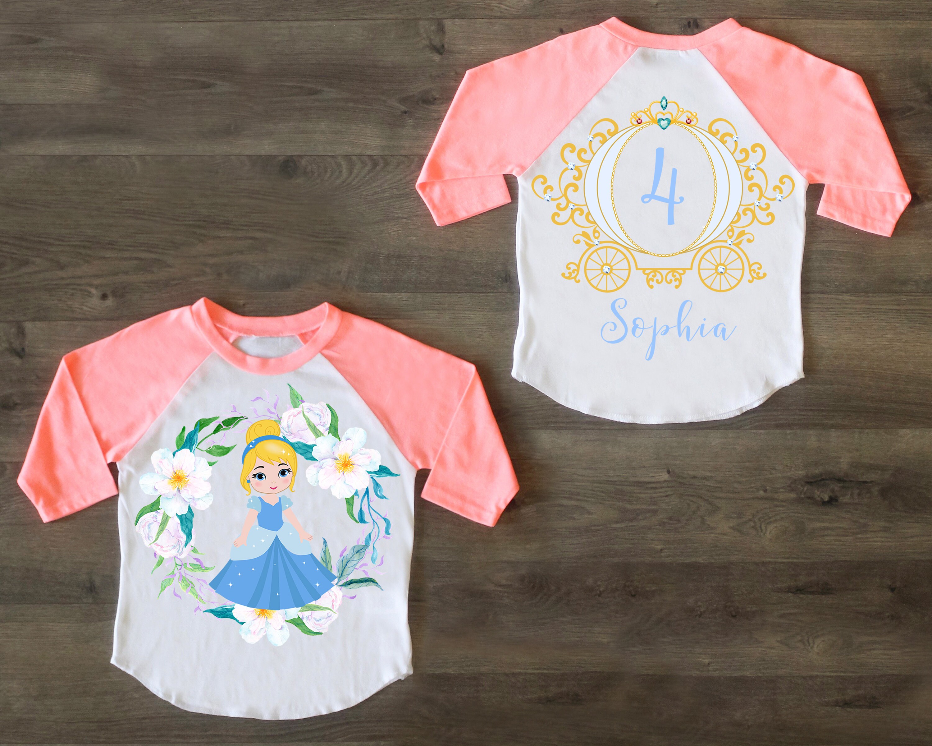 cinderella birthday shirt