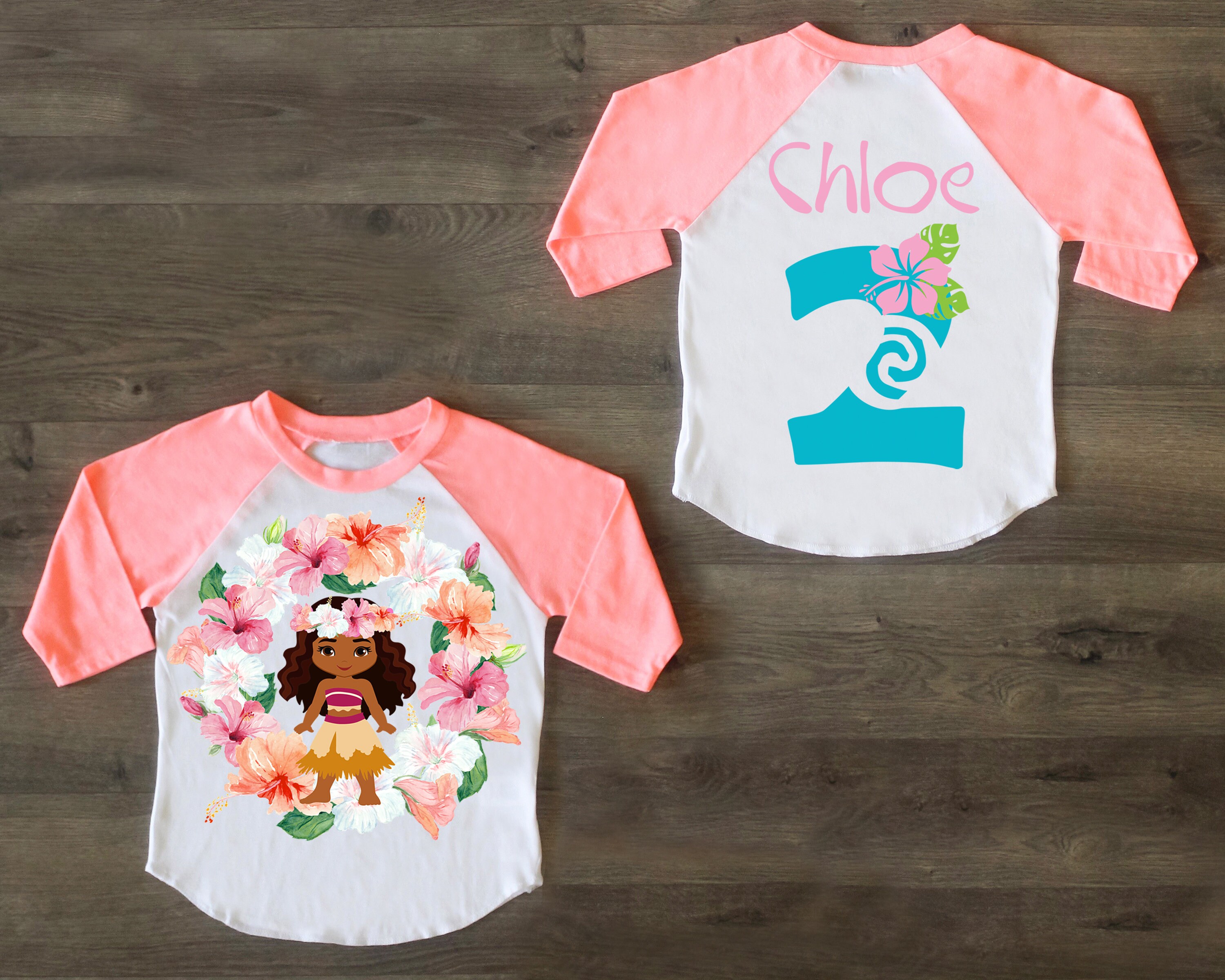 moana 2nd birthday outfit