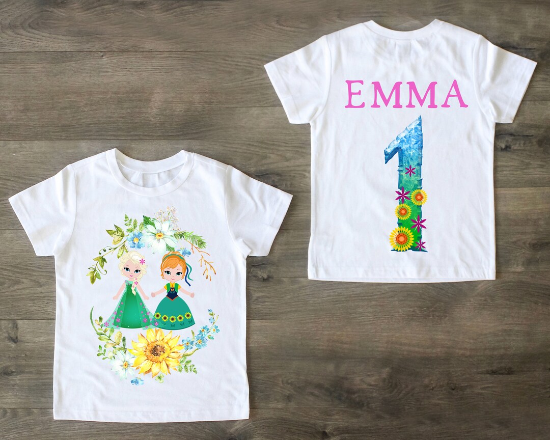 Frozen Fever, Birthday Girl, Frozen Shirt, First Birthday Shirt, One