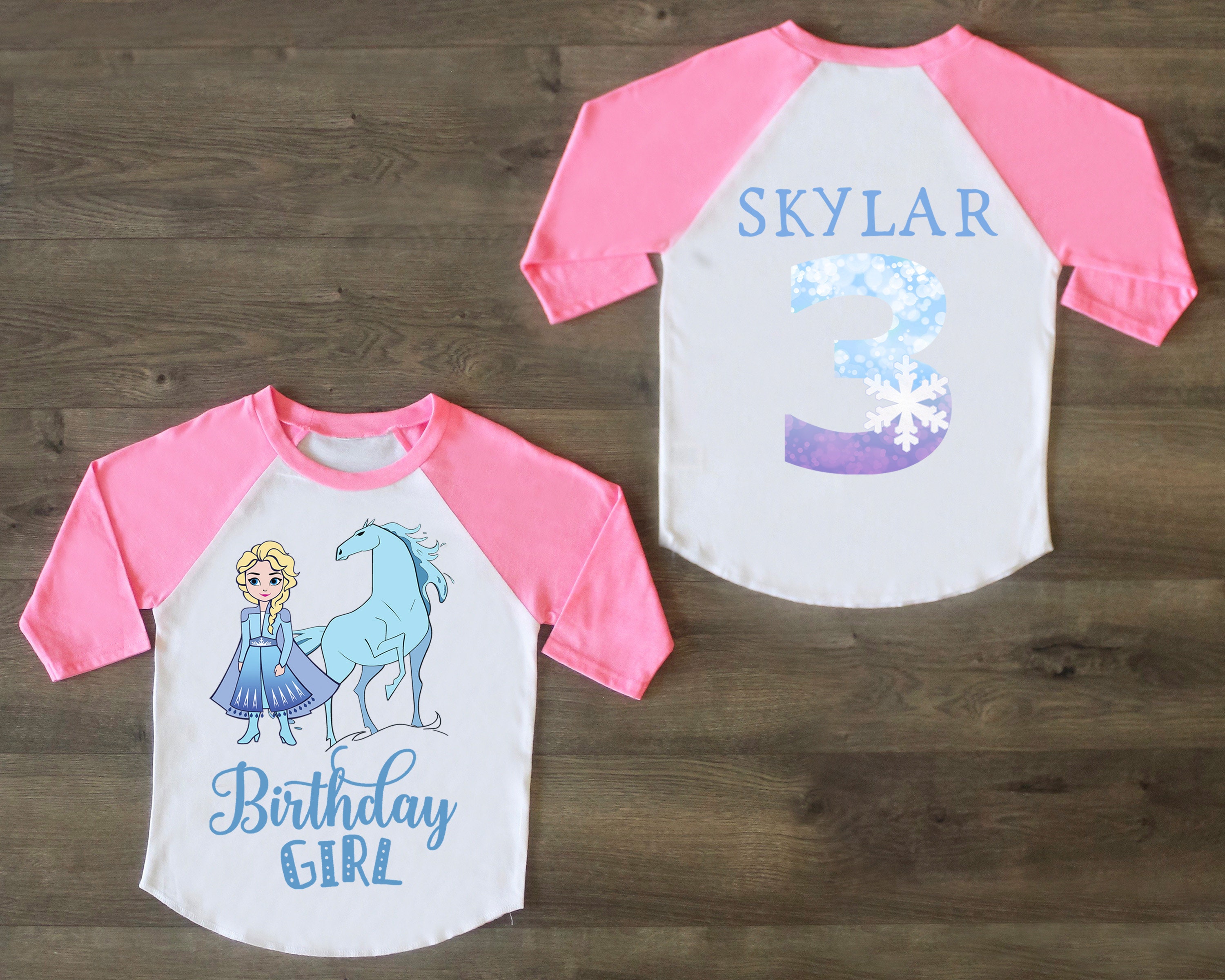 3rd birthday frozen shirt