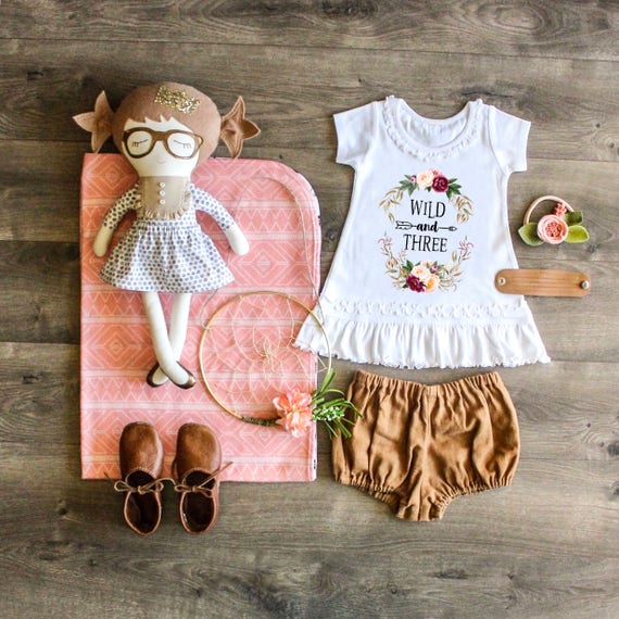 three birthday dress