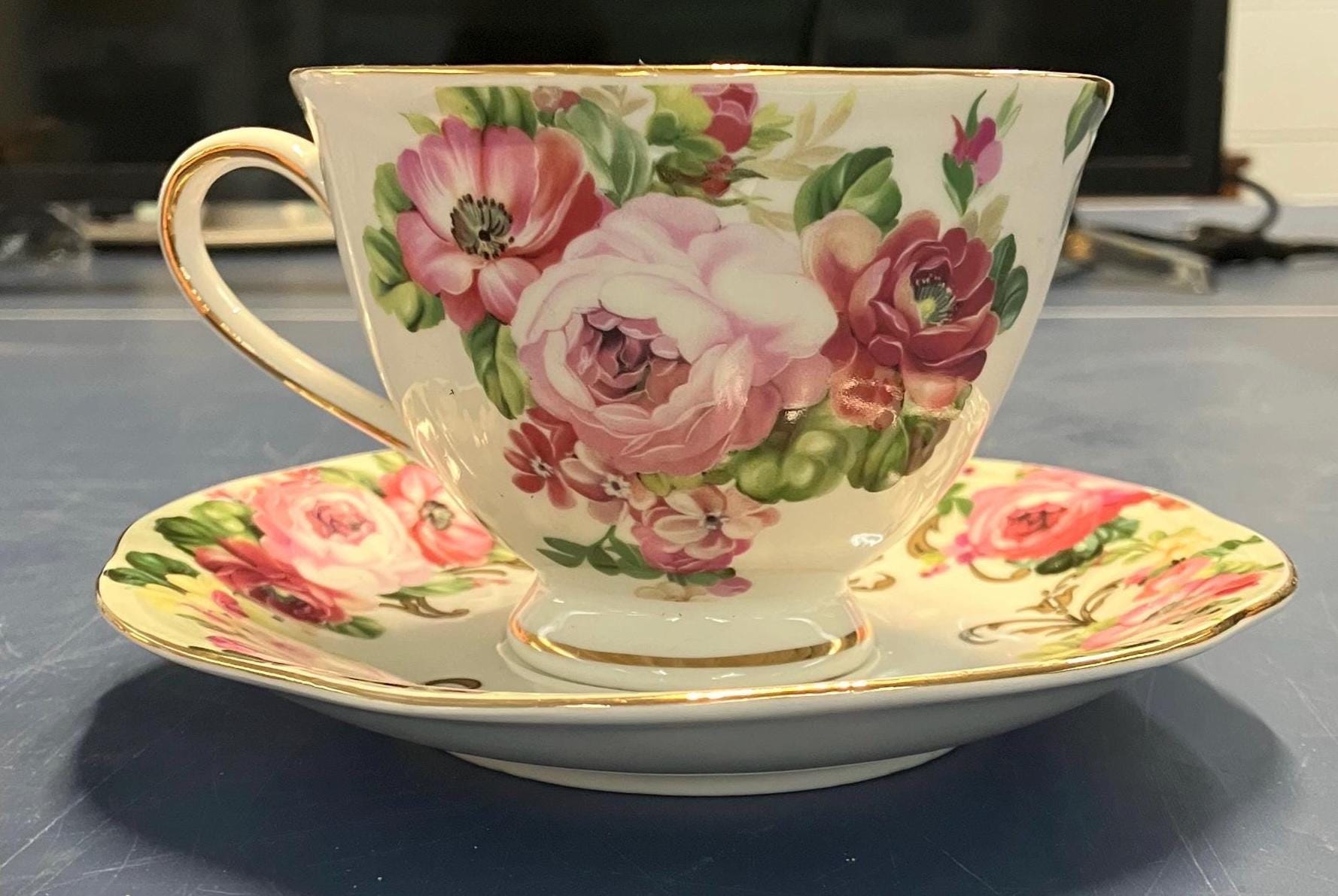 ティーカップ　セット　grace TEA WARE グレースティーウェア　ドット Amazon | グレースティーウェア ティーカップとソーサーセット 6