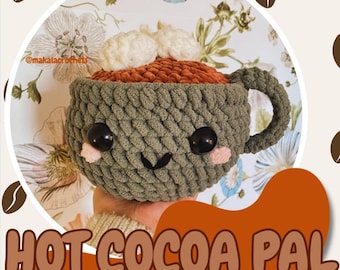 Heißer Kakao l Häkelanleitung l Amigurumi l Sofort PDF Download l Tief nähen