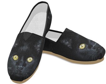 black kitty shoes