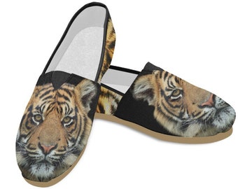 Tiger print shoes | Etsy
