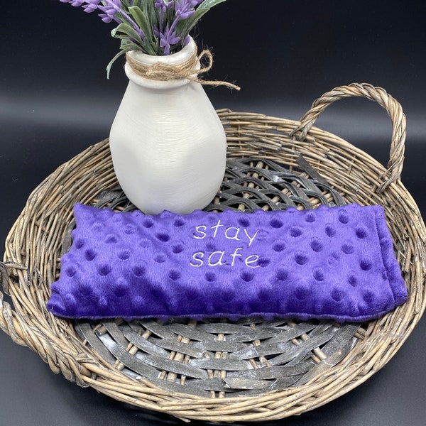 Organic Lavender Eye Pillow/ Personalized Eye Pillow/Weighted Eye Pillow/ Flaxseed Aromatherapy Eye Pillow/ Lavender/Bulk Eye Pillow